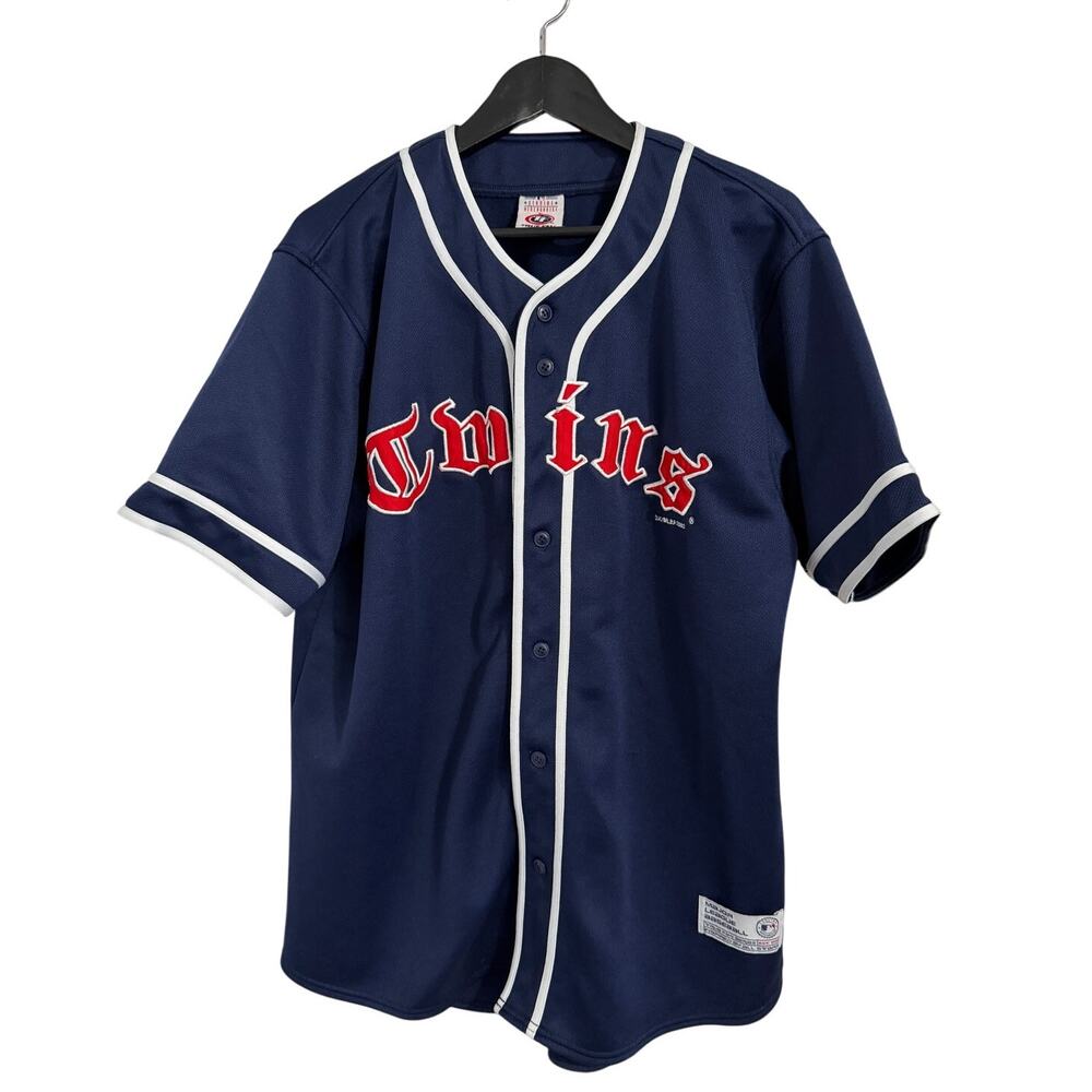 Vintage Minnesota Twins 2003 MLB Baseball Jersey Men's Sz L